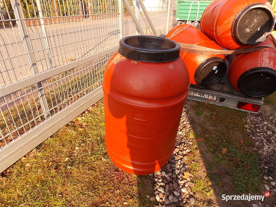 beczka plastikowa metalowa 200l 220l Nowe Iganie