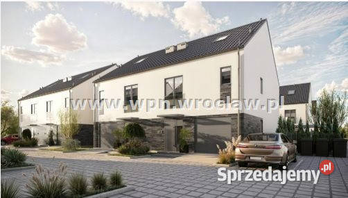 Dom bliźniak 1508m2 Wrocław do wykończenia dolnośląskie sprzedam