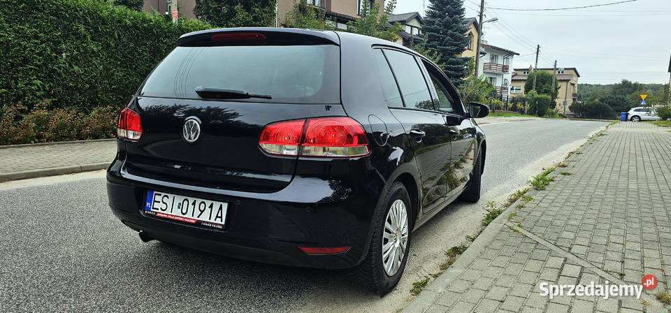 Volkswagen Golf VI benzyna 5 drzwi bogate nieuszkodzony Łódź sprzedam