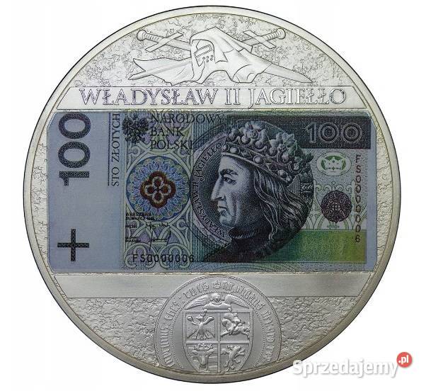 Moneta Banknot Mieszko 10 Srebro Mieszko Chrobry śląskie Sosnowiec