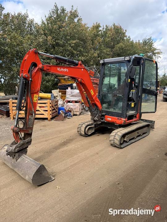 Minikoparka Kubota u274 2022 r 1400 mth Rzeszów sprzedam