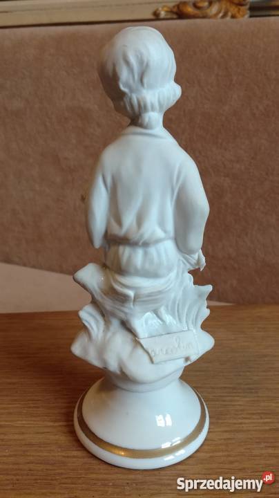 Figurka dziecka sygnowana porcelana Nysa