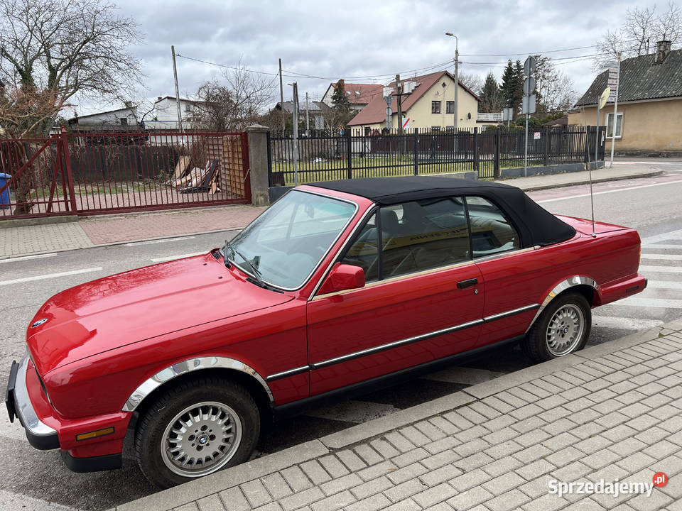 BMW 325i Cabriolet E30 1987 r Kolekcjonerski 272300km Warszawa