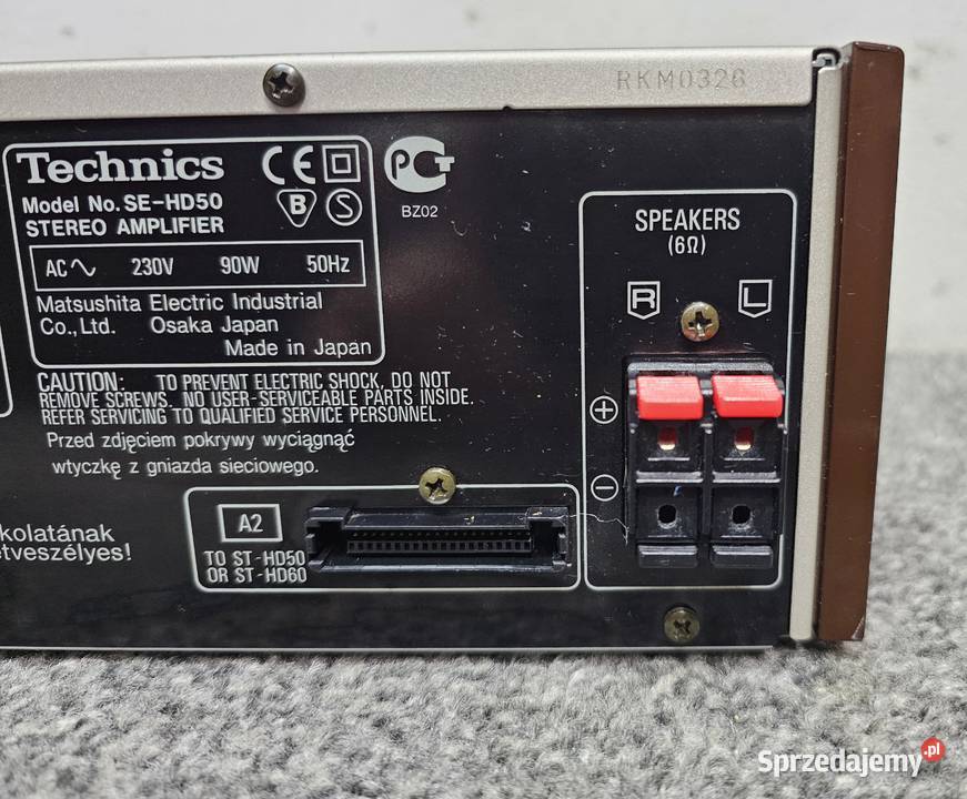 Wzmacniacz stereo Technics SEHD50 sprawny Kraków sprzedam