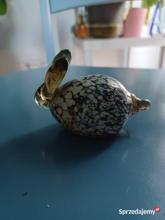 Szklany przycisk do papieru PRL Porcelana i szkło Łódź sprzedam