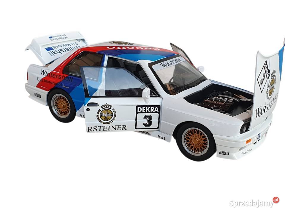 Model samochodu BMW E30 M3 skala 124 wersja 1988 Cieszyn