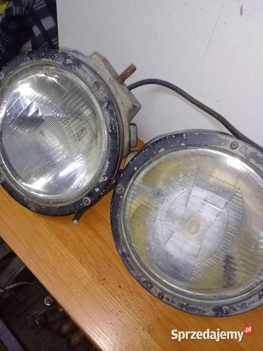 Stary Reflektor Halogen Hella retro wielki Kraków sprzedam