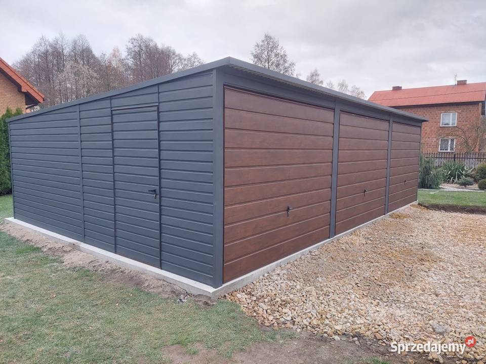 Producent garaży blaszanych profil zamknięty Pozostałe Gdańsk