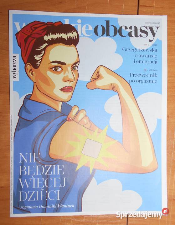 Wysokie Obcasy 31 1301 rys Marta Frej tygodnik sprzedam