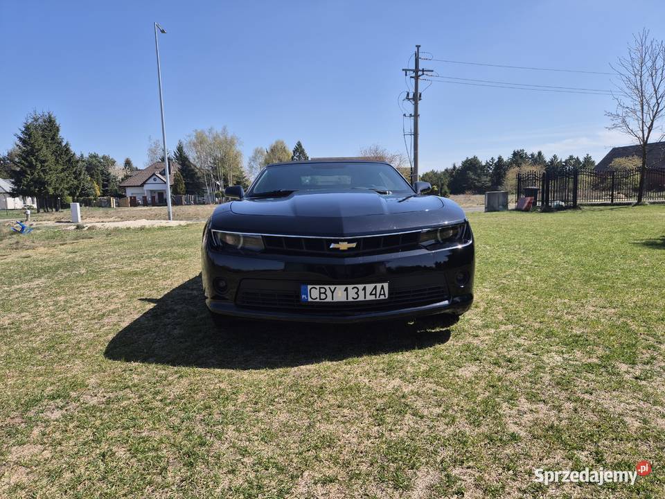 Sprzedam camaro cabrio 2013 36 czarny automat 320KM Bydgoszcz