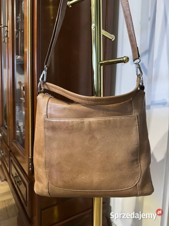 Torba damska Venezia camel z paskiem długim i Częstochowa sprzedam