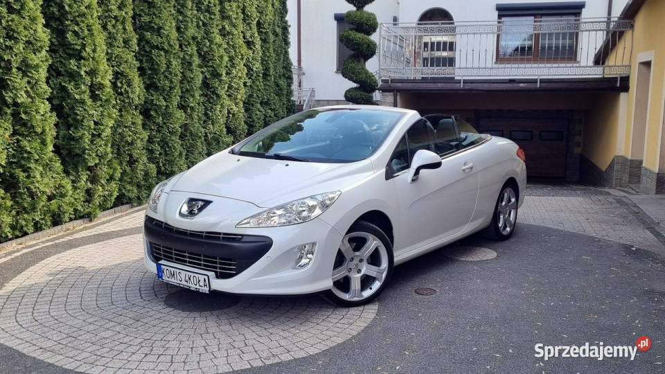 Peugeot 308 CC Skóry Climatronic 156 GWARANCJA garażowany Płońsk sprzedam