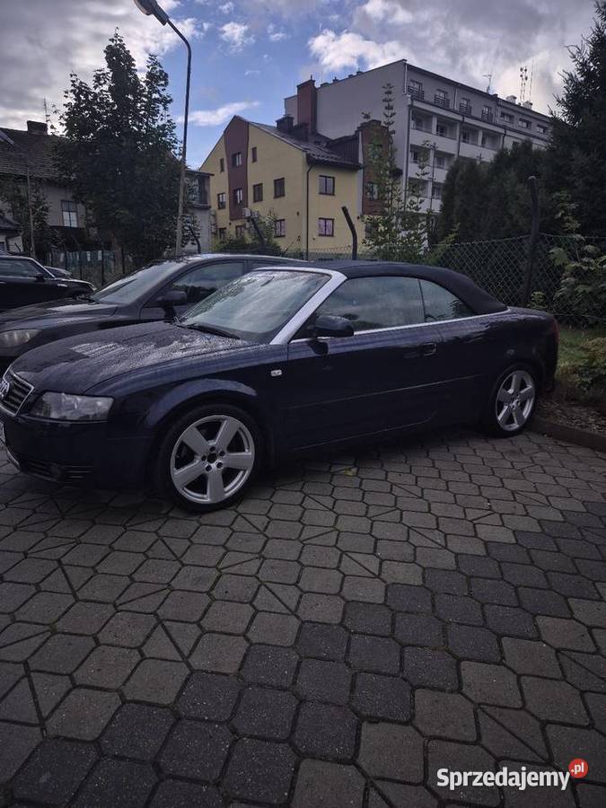 Audi A4 Cabrio 30 benzyna sline oryginał klimatyzacja Nowy Sącz