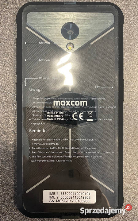 Nowy Telefon Maxcom MS572 Telefony komórkowe Wrocław