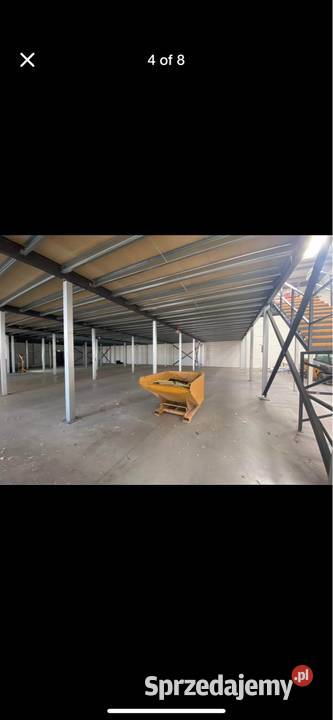 Półpiętro ANTRESOLA MAGAZYNOWA podest pomost Magazynowanie Zamość