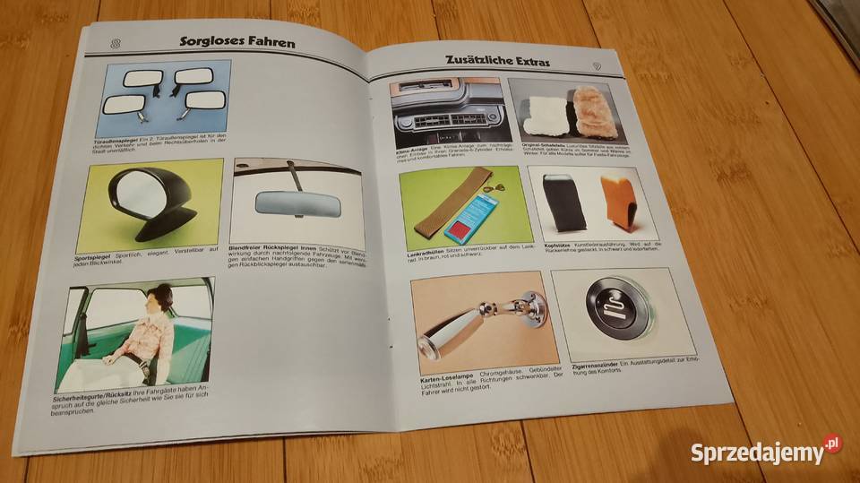Ford prospekt dodatki gadżety do auta