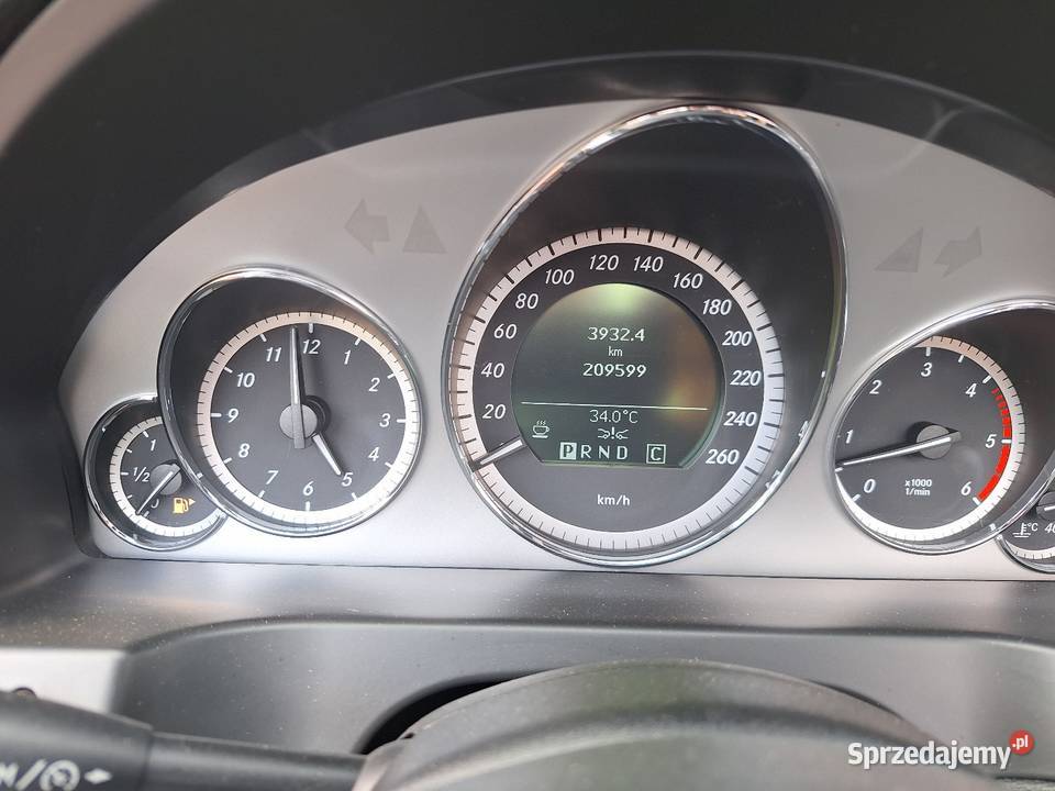 Mercedes E350 Cabrio AMG Bezwypadkowy Super stan ABS Drzewica