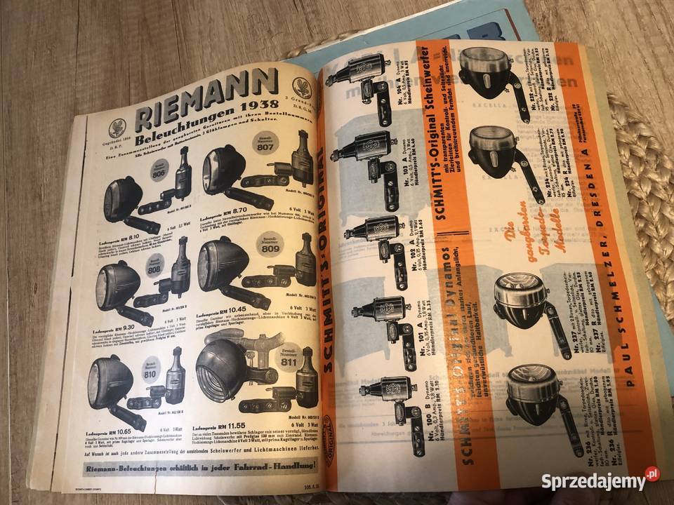 Zabytkowe katalogi rowerowe Poznań