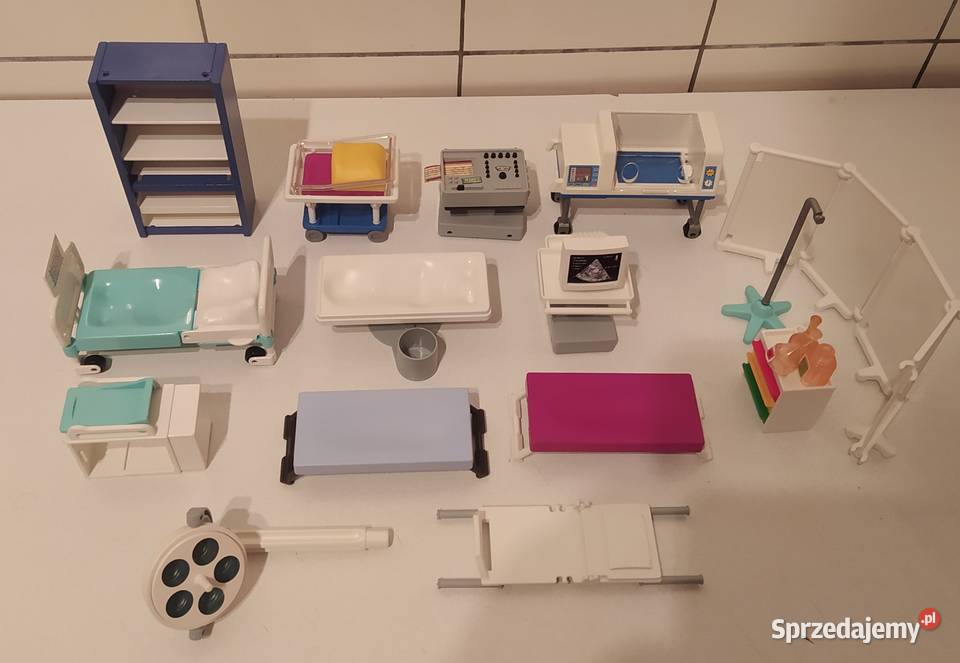 Playmobil wyposażenie szpitala