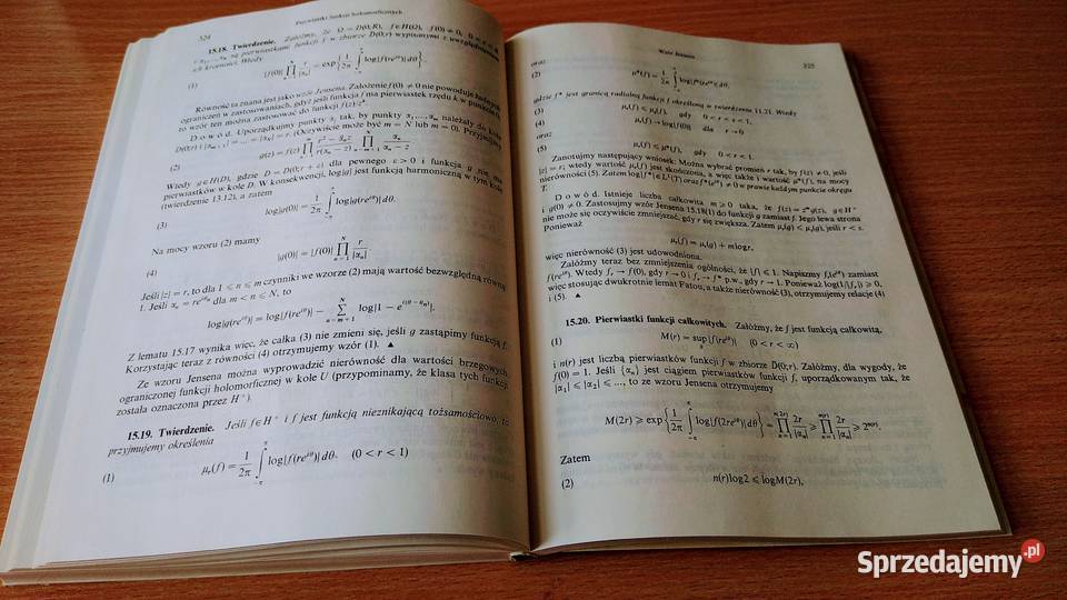 Analiza rzeczywista i zespolona Walter Rudin Gdańsk