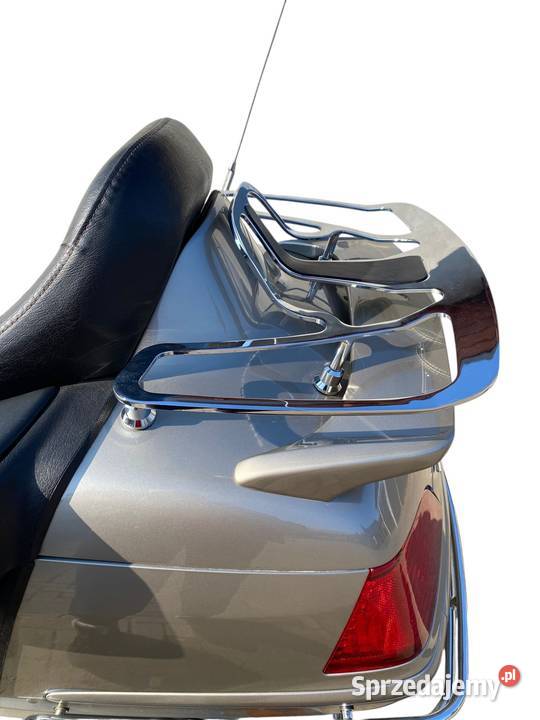 Honda Goldwing GL1800 Bagażnik płaski chrom nowy Myje