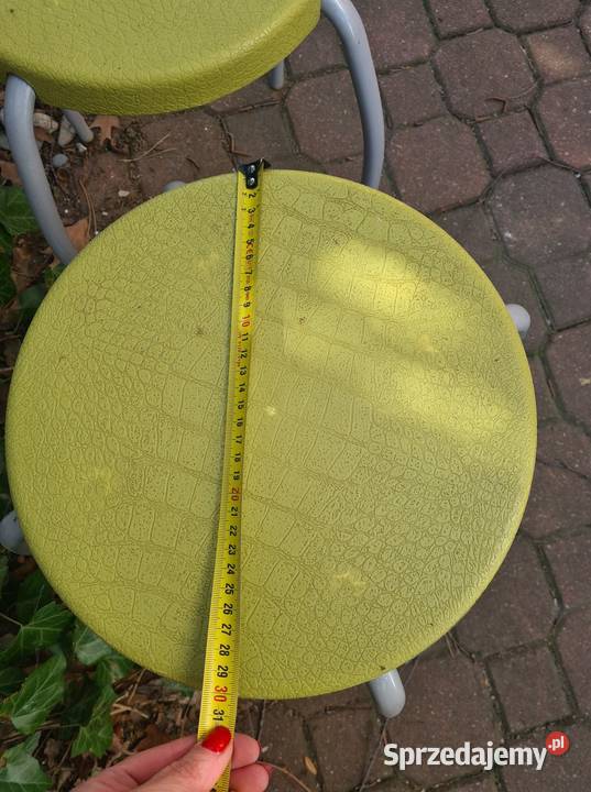 okazja taborety plastikowometalowe IKEA Tarnów sprzedam