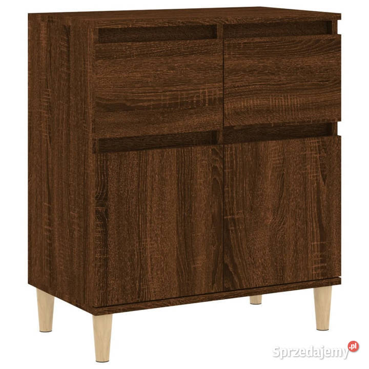 Komoda brązowy dąb 60x35x70 materiał sprzedam