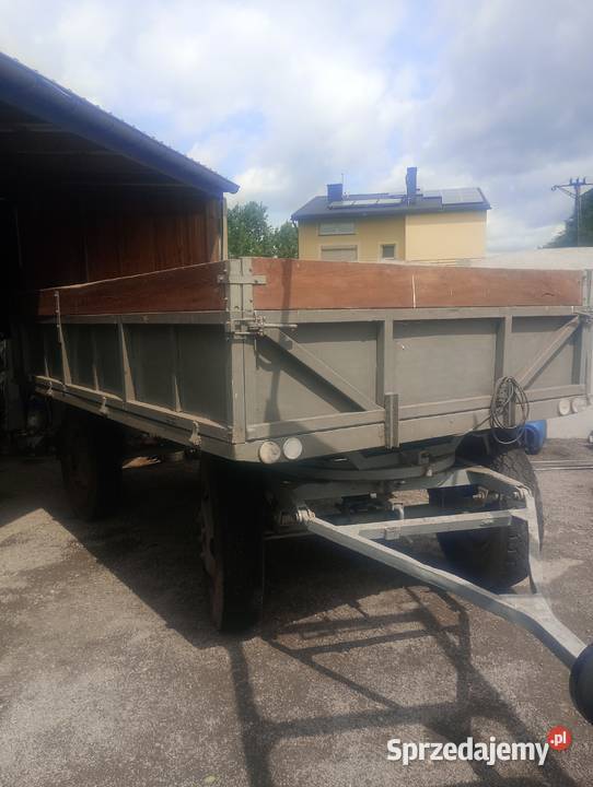 Przyczepa 4 tonowa sztywną śląskie Koziegłowy sprzedam