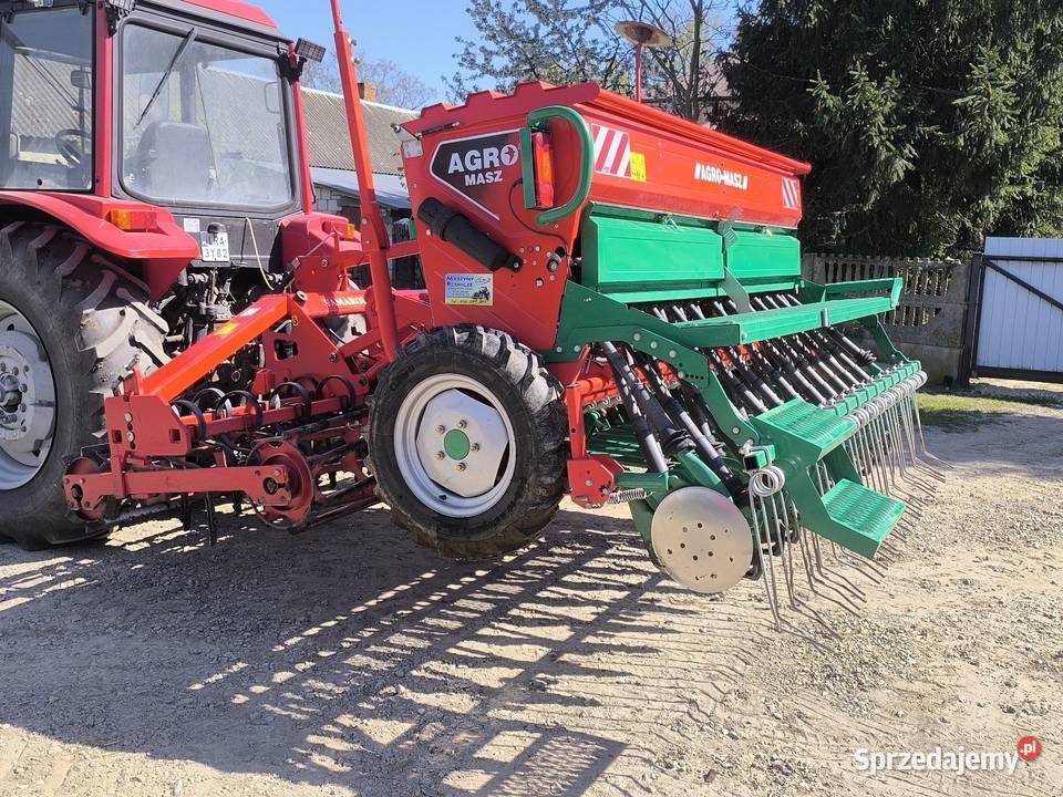 Siewnik AGROMASZ SR300 agregat UNIA Famarol Radzyń Podlaski
