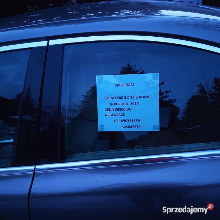 Sprzedam Volvo S80 ii T6 2010 304 Warszawa