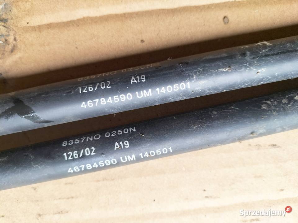 FIAT STILO 46784590 SIŁOWNIK TELESKOP MASKI Kamień-Kolonia