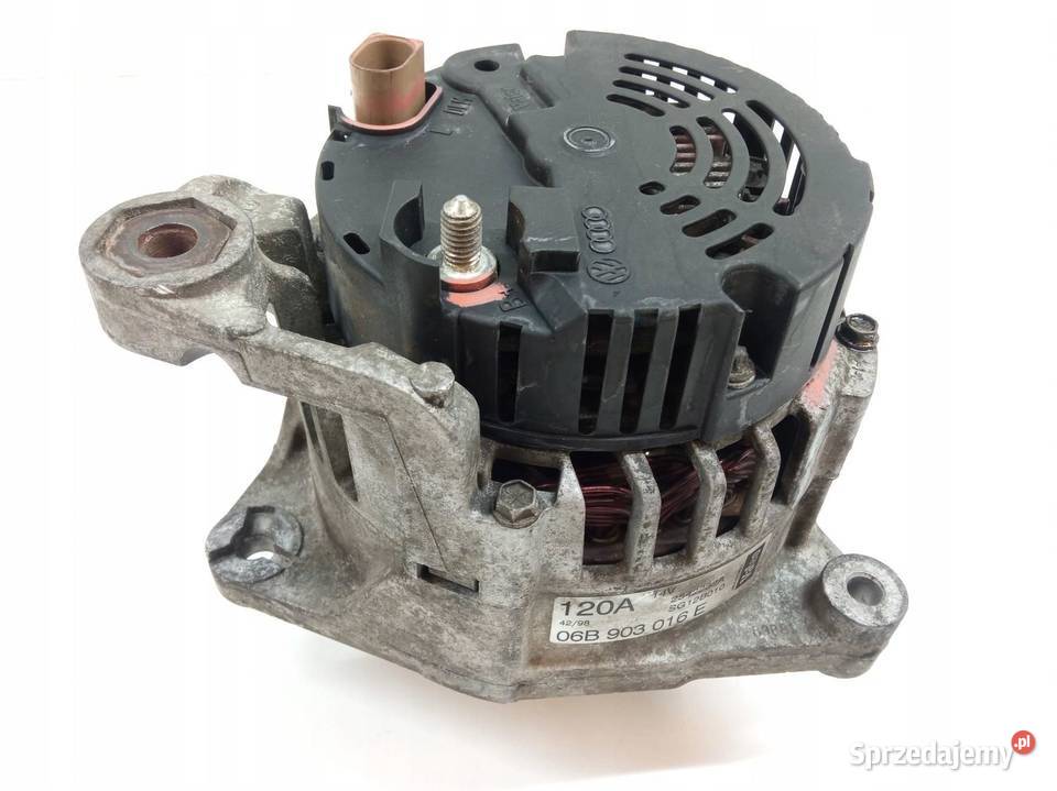ALTERNATOR 06B903016E 18 20V Audi A6 II 19972004 Układ elektryczny silnika