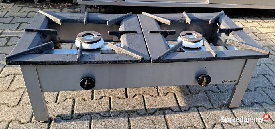 TABORET GAZOWY PODWÓJNY ŻELIWO 18KW STALGAST