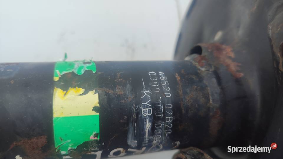 AMORTYZATOR PRZÓD LEWY PRAWY TOYOTA COROLLA E16 Amortyzatory Włoszczowa