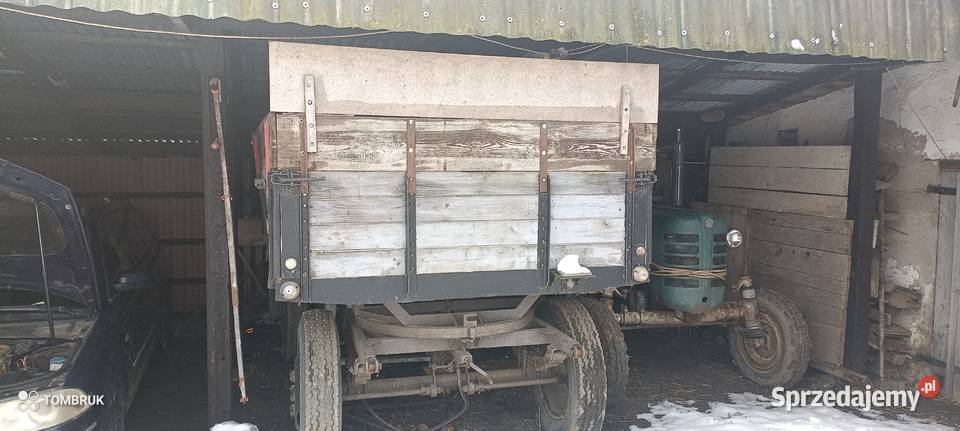 Przyczepa drewniana pomorskie Subkowy