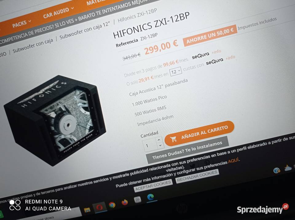 Tuba Subwoofer Skrzynia Basowa Wzmacniacz