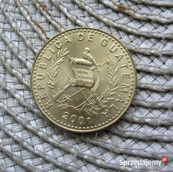 Gwatemala 1 Quetzal 2001r Kalisz