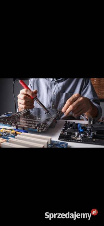 Naprawa uszkodzonego sprzętu elektronika