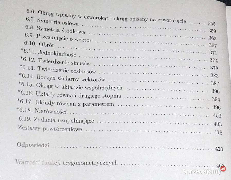 Matematyka 2 W Babiański L Chańko J Czarnowska lubelskie
