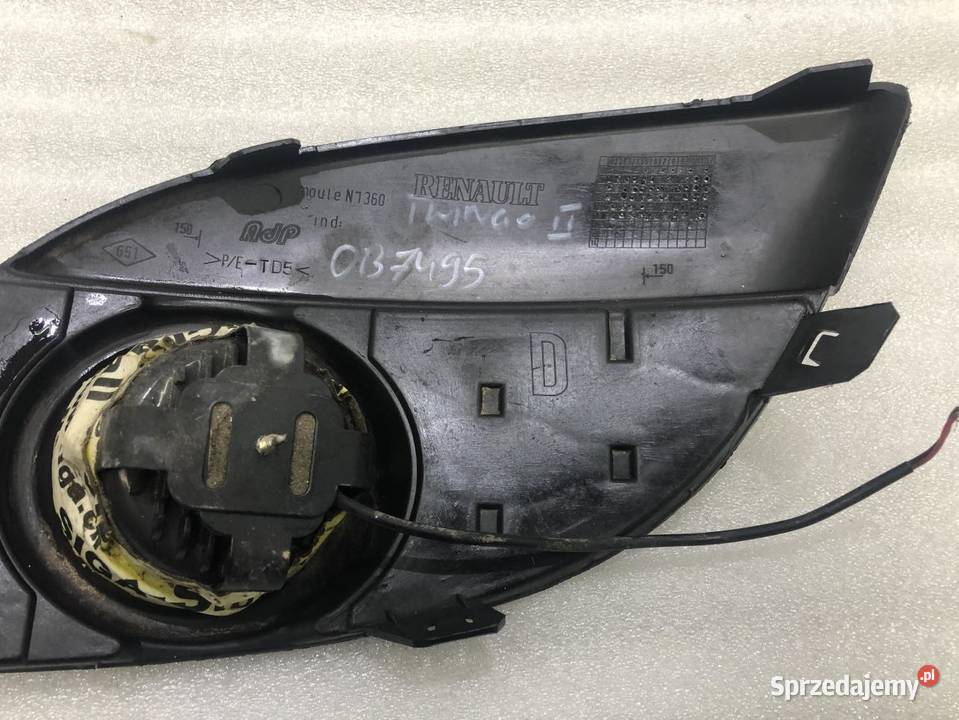 KRATKA ZDERZAKA PRAWA RENAULT TWINGO II