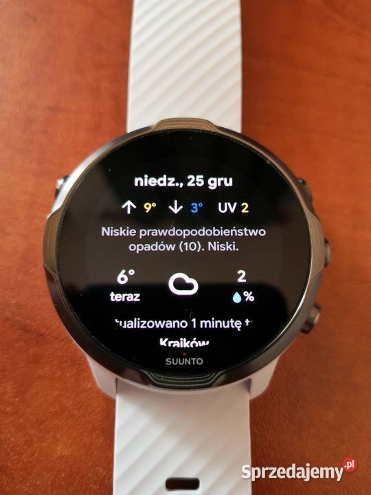 Smartwatch SUUNTO 7 White Burgundy nietrafiony Wrocław