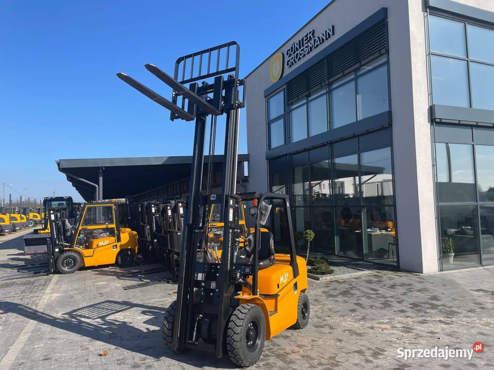 Nowy wózek widłowy 25T triplex diesel Lidzbark sprzedam