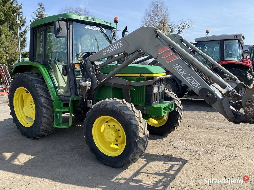 John Deere 6110 Biała