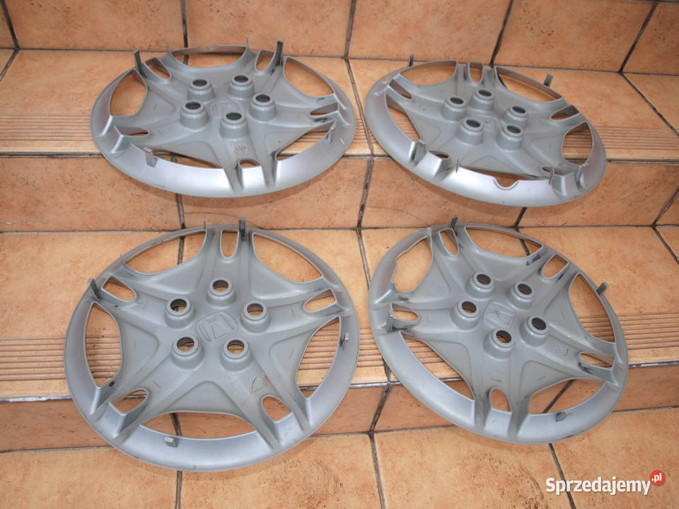 Honda kołpaki 15 oryginalne komplet 4 sztuki stalowe
