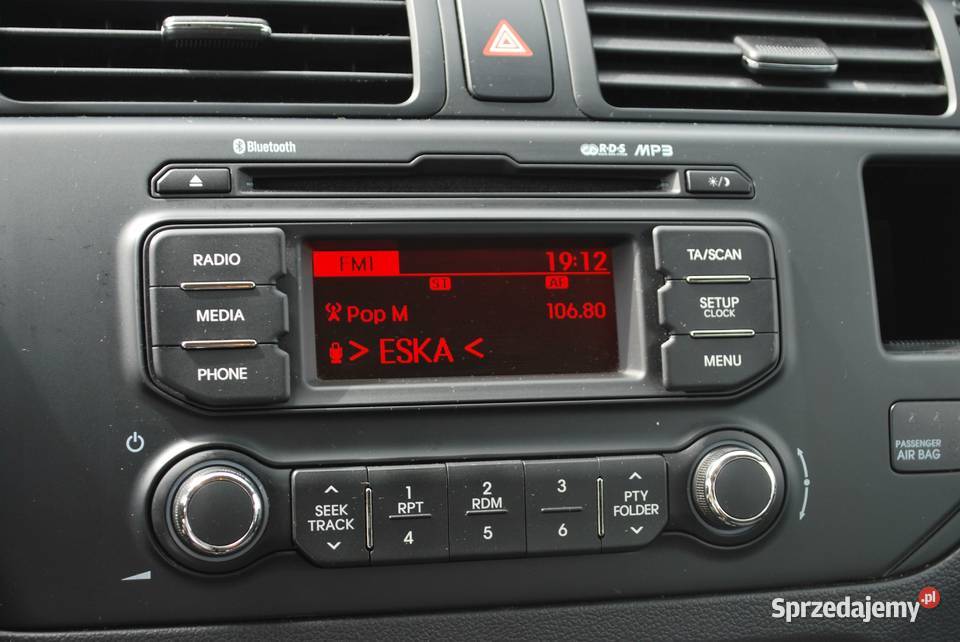 Kia Rio 12 Benzyna 86 Klima Bluetooth Alufelgi
