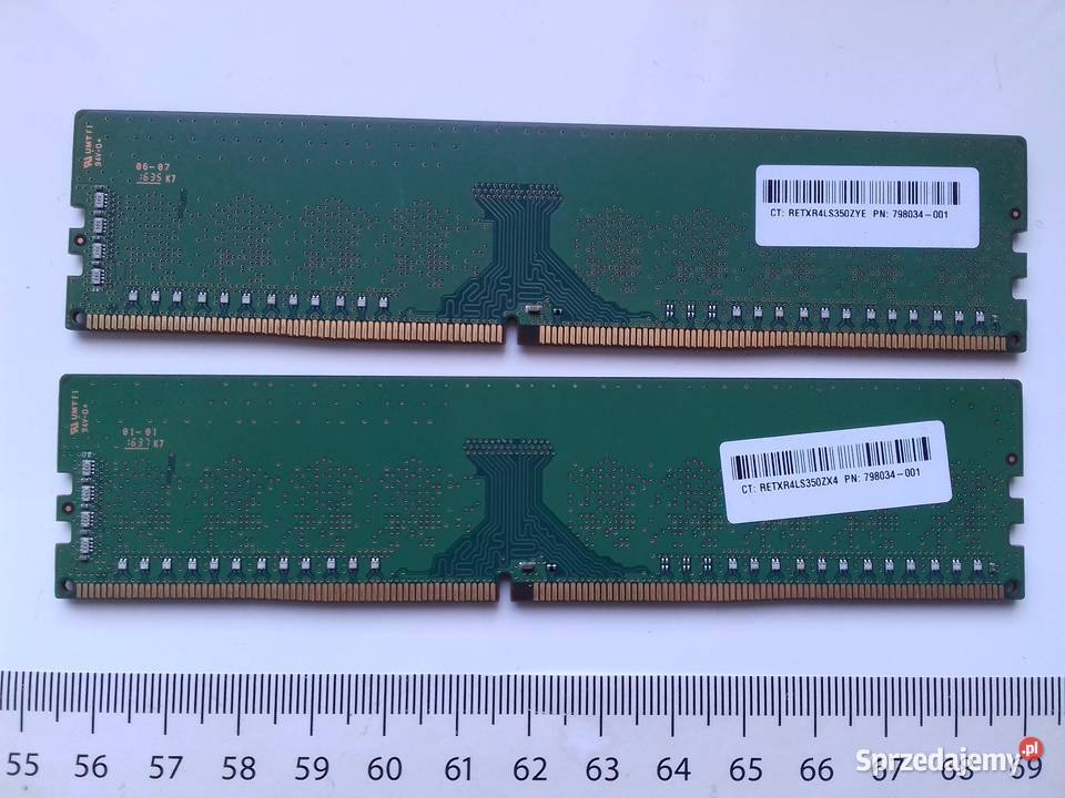 Samsung DDR4 2x8GB16GB sprawna PC42133MHz CL15 Pojemność 16GB Bydgoszcz