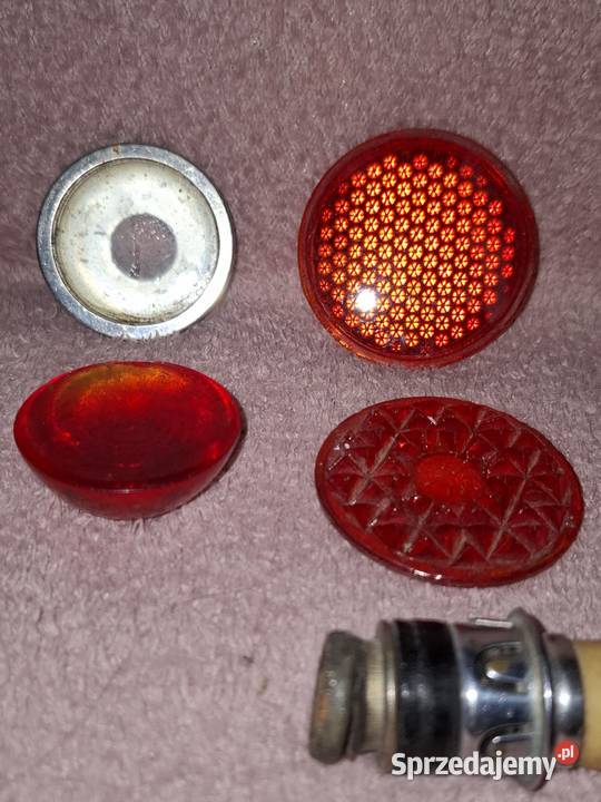 Sprzedam stare szklane lampki do motorów Nowe