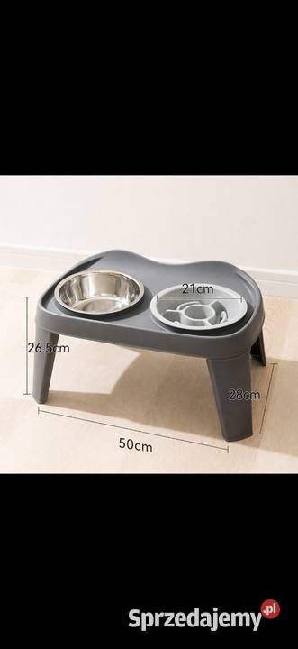 Stojak z miskami psa 2w1 Rozmiar XXL