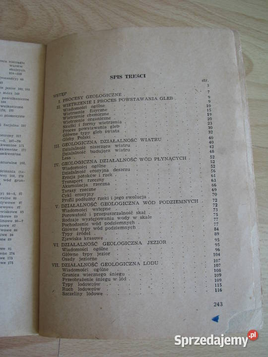 Geologia dynamiczna Tadeusz Szczepanik Brzegi sprzedam