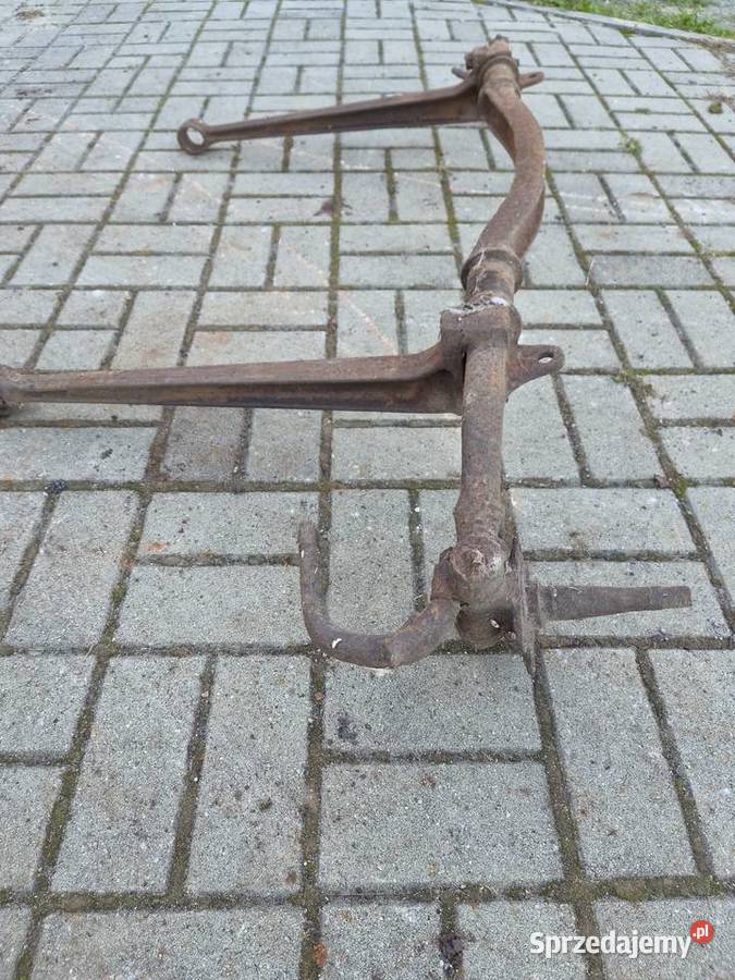 Oś przednia zwrotnice samochód zabytkowy Horch Janów Lubelski sprzedam